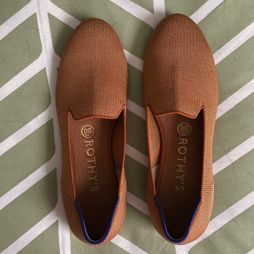 Rothy’s Fawn Loafers, size 8